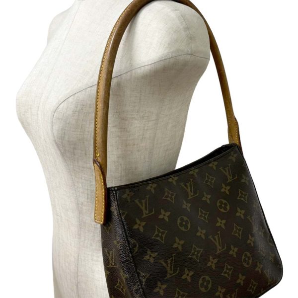 24 767 17 Louis Vuitton Looping MM Shoulder Bag Monogram