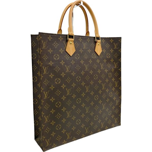 24 793 3 Louis Vuitton Sac Plat Tote Bag Monogram Brown