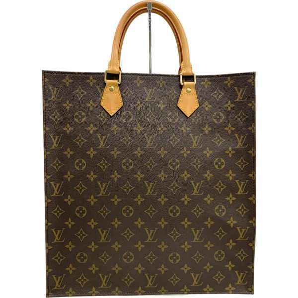 24 793 4 Louis Vuitton Sac Plat Tote Bag Monogram Brown