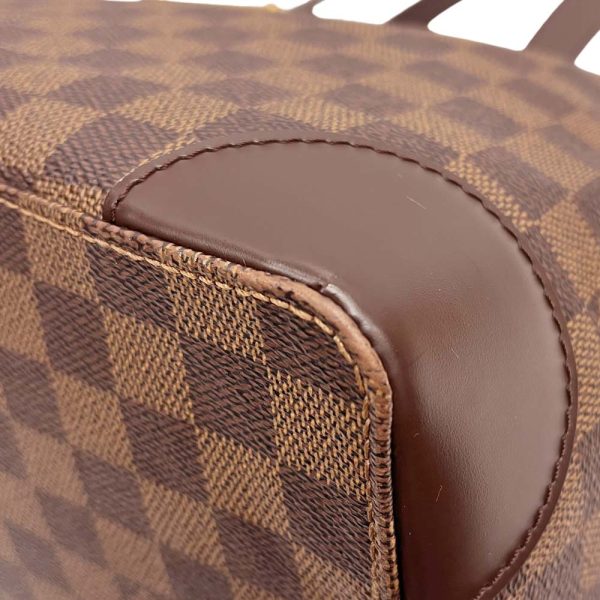 24 804 7 Louis Vuitton Hampstead PM Handbag Damier Brown