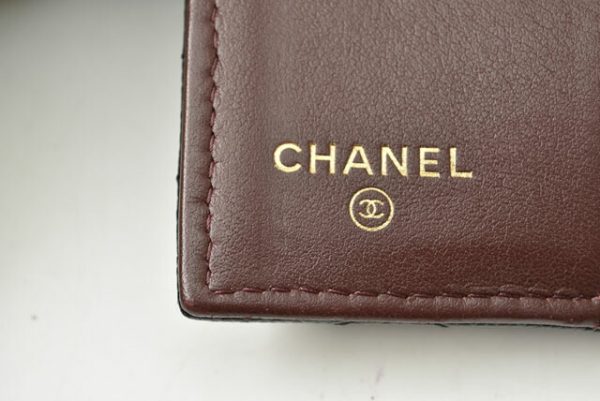 24020213 c 6 Chanel Mini Wallet TrifCaviar Skin Black