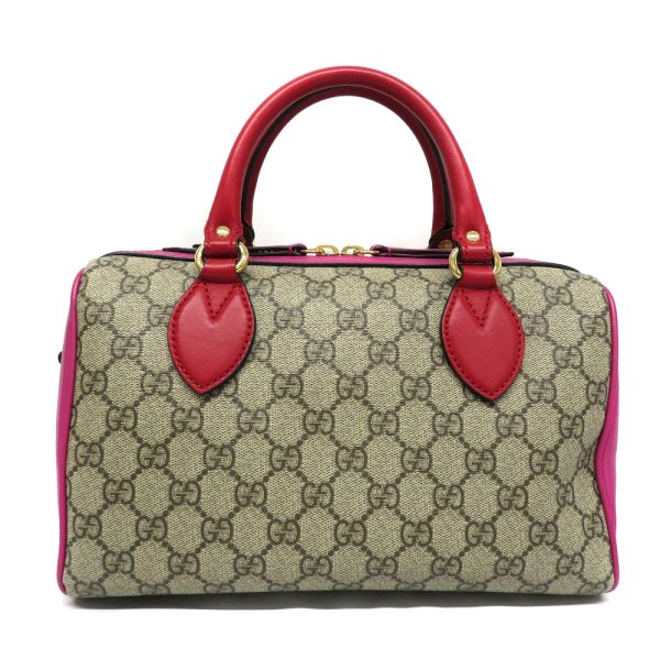 24030151 Gucci 409529 GG Supreme Top Handle Bag