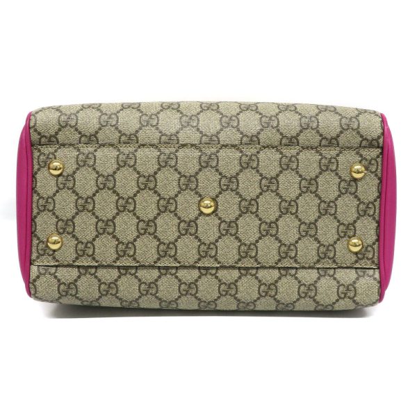 24030154 Gucci 409529 GG Supreme Top Handle Bag