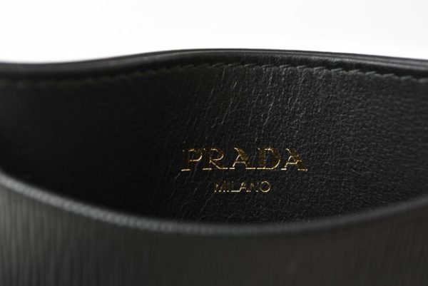 24030202 p 6 Prada Card Case Pass Case Black