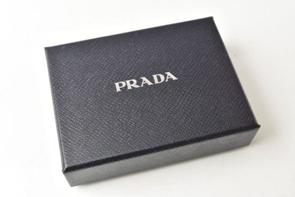 24030202 p 8 Prada Card Case Pass Case Black