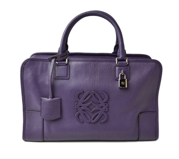 24030205 lo 1 Loewe Handbag Amazona Purple