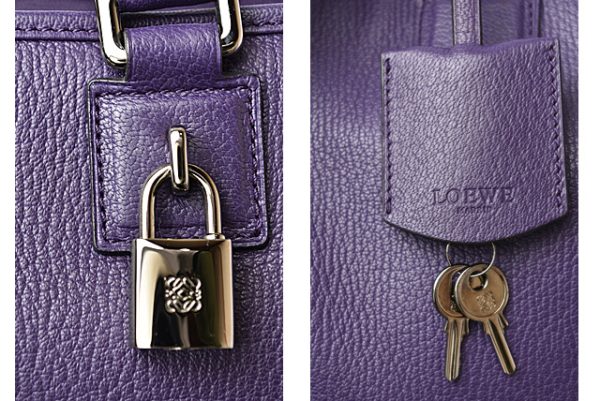 24030205 lo 3 Loewe Handbag Amazona Purple