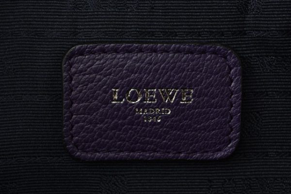 24030205 lo 9 Loewe Handbag Amazona Purple