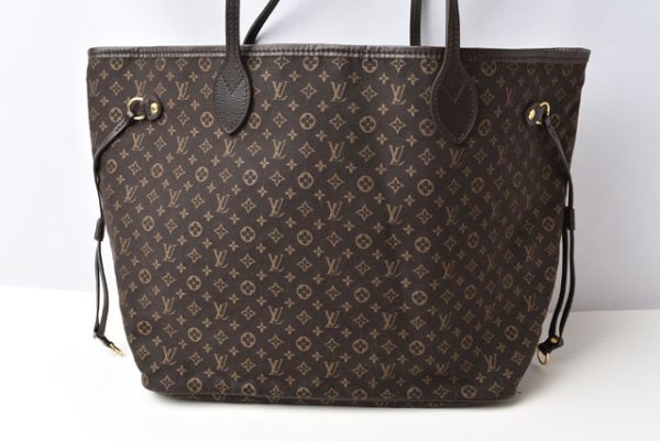 24030213 lv 8 Louis Vuitton Neverfull MM Tote Bag Monogram Brown