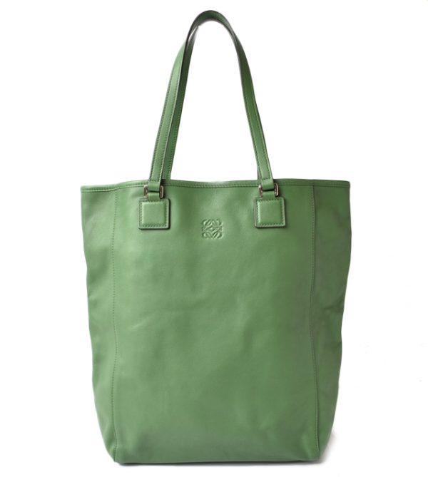 24030215 lo 1 Loewe Shoulder Bag Anagram Green