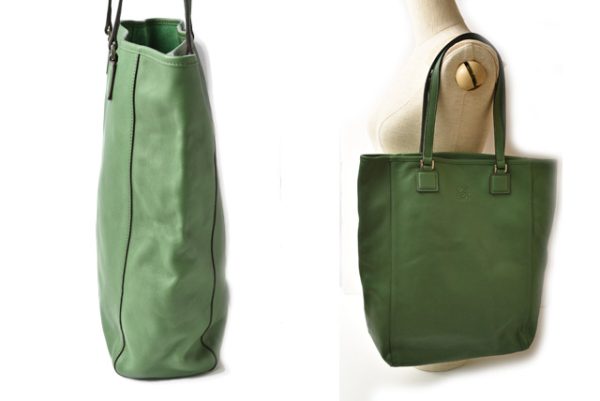 24030215 lo 2 Loewe Shoulder Bag Anagram Green