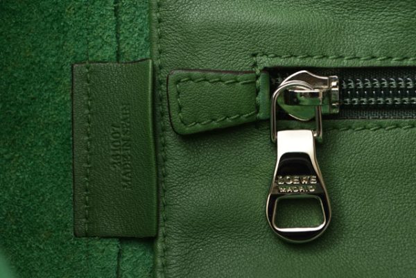 24030215 lo 5 Loewe Shoulder Bag Anagram Green