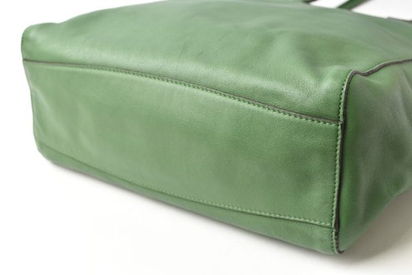 24030215 lo 8 Loewe Shoulder Bag Anagram Green