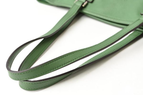 24030215 lo 9 Loewe Tote Bag Anagram Green