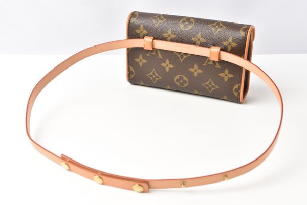 240308 lv 6 Louis Vuitton Florentine Waist Bag Monogram XS Brown