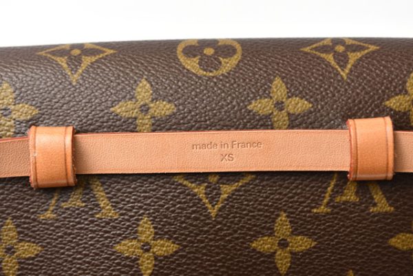 240308 lv 7 Louis Vuitton Florentine Waist Bag Monogram XS Brown