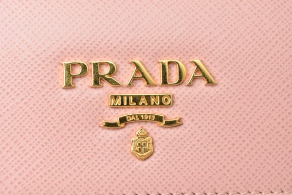 24040204 p 3 Prada Key Case 6 Row Saffiano Metal Pesco Pink