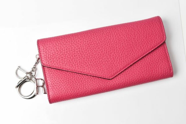 24040208 d 2 Christian Dior Long Wallet Diorissimo Rose Pink