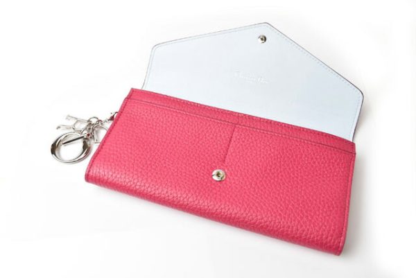 24040208 d 5 Christian Dior Long Wallet Diorissimo Rose Pink