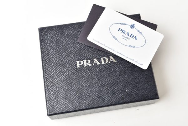 24040212 p 9 Prada Mini Wallet Folding Wallet Vitello Grain Marmo