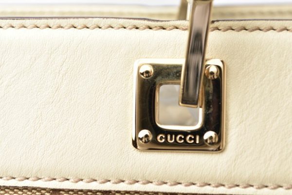 2405b04 g 13 Gucci GG Tote Bag Biege