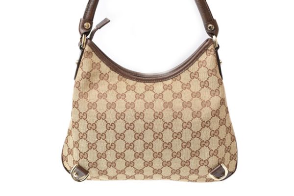 2405b05 g 4 Gucci Shoulder Bag GG Brown