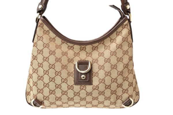 2405b05 g 6 Gucci Shoulder Bag GG Brown