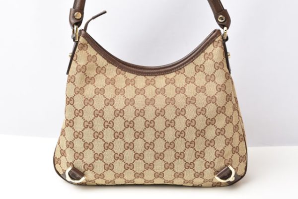 2405b05 g 8 Gucci Shoulder Bag GG Brown