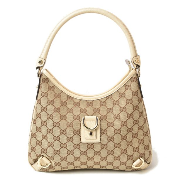 2405b07 g 1 Gucci Shoulder Bag GG Brown