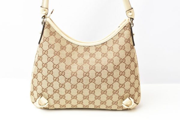 2405b07 g 8 Gucci Shoulder Bag GG Abbey Ivory