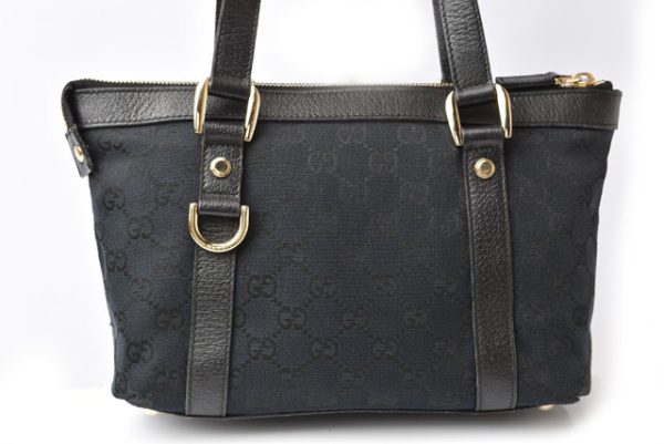 2405b08 g 8 Gucci Handbag GG Black