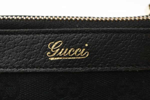 2405b08 g 9 Gucci Handbag GG Black