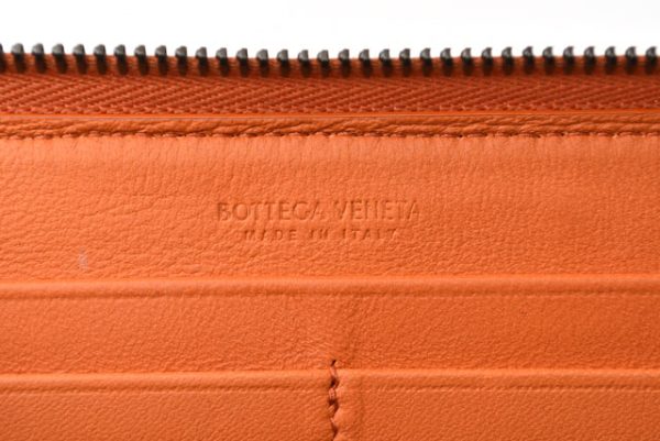 2405b09 bv 8 Bottega Veneta Long Wallet Orange