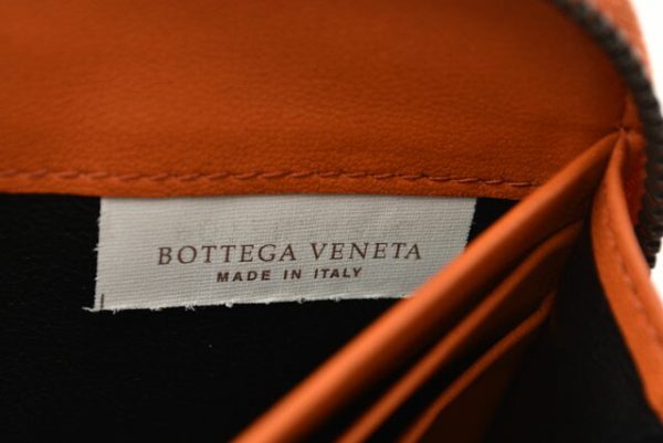 2405b09 bv 9 Bottega Veneta Long Wallet Orange