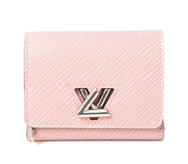 2405b16 lv 1 Louis Vuitton Twist Wallet TrifEpi Rose Ballerine