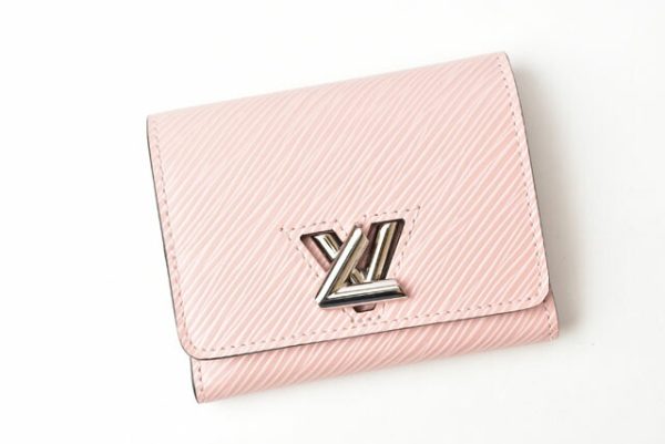 2405b16 lv 2 Louis Vuitton Twist Wallet TrifEpi Rose Ballerine