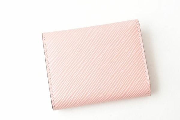 2405b16 lv 3 Louis Vuitton Twist Wallet TrifEpi Rose Ballerine