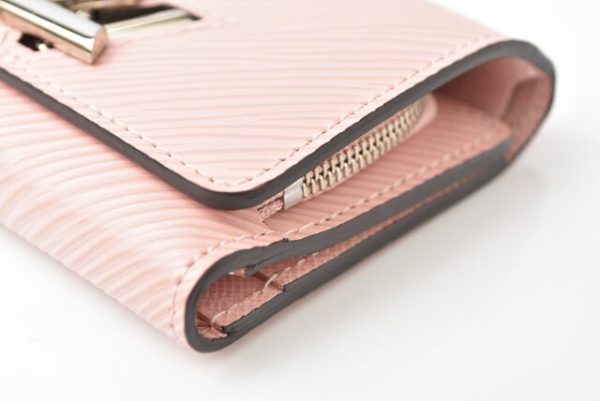 2405b16 lv 6 Louis Vuitton Twist Wallet TrifEpi Rose Ballerine