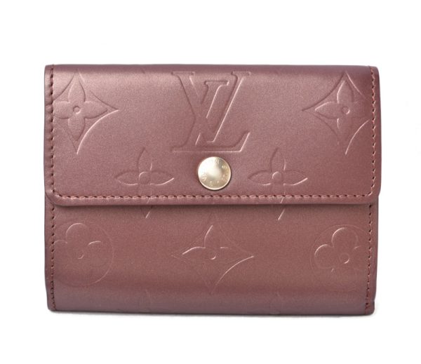 2405b18 lv 1 Louis Vuitton Mini Wallet Ludlow Monogram Matte Violet