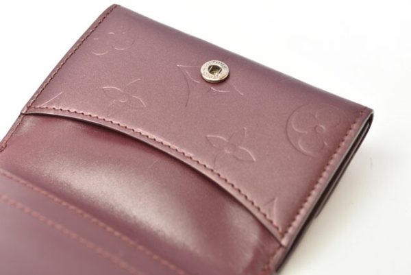 2405b18 lv 6 Louis Vuitton Mini Wallet Ludlow Monogram Matte Violet