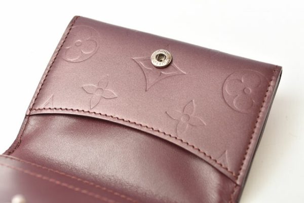 2405b18 lv 9 Louis Vuitton Mini Wallet Ludlow Monogram Matte Violet