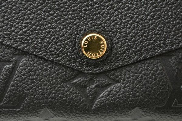 2405b20 lv 4 Louis Vuitton Portefeuille Sarah Monogram Empreinte Noir Black