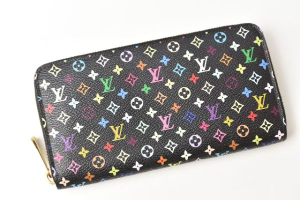 2405c1 lv 2 Louis Vuitton Zippy Wallet Monogram Multicolor Grenade