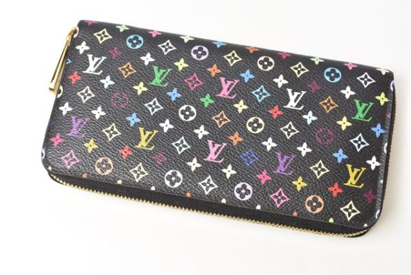 2405c1 lv 3 Louis Vuitton Zippy Wallet Monogram Multicolor Grenade