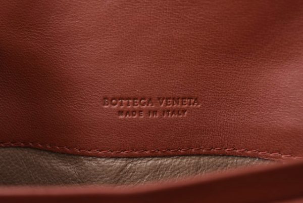 240610a03 bv 7 Bottega Veneta Long Wallet Intrecciato Python Brown