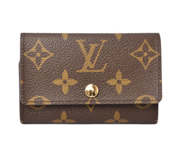 240628c10 lv 1 Louis Vuitton Key Case Multicle Monogram