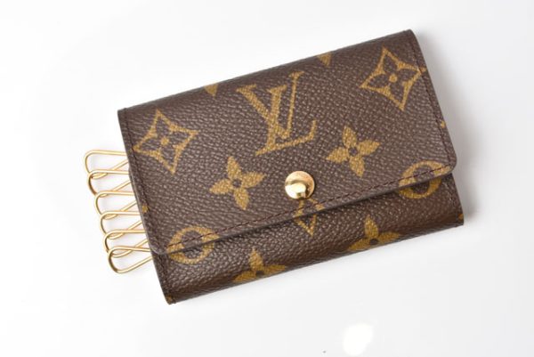 240628c10 lv 2 Louis Vuitton Key Case Multicle Monogram