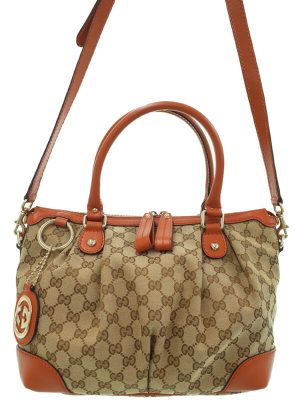 2524004190010 Gucci Horsebit Tote Bag White