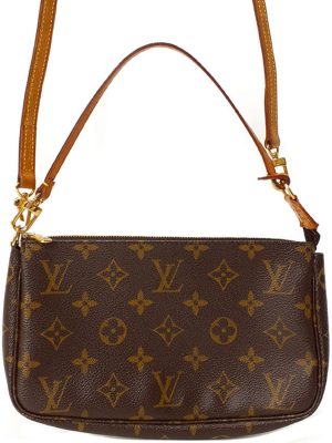 2524085100014 Louis Vuitton Hippo Piano Monogram Tote Bag Brown