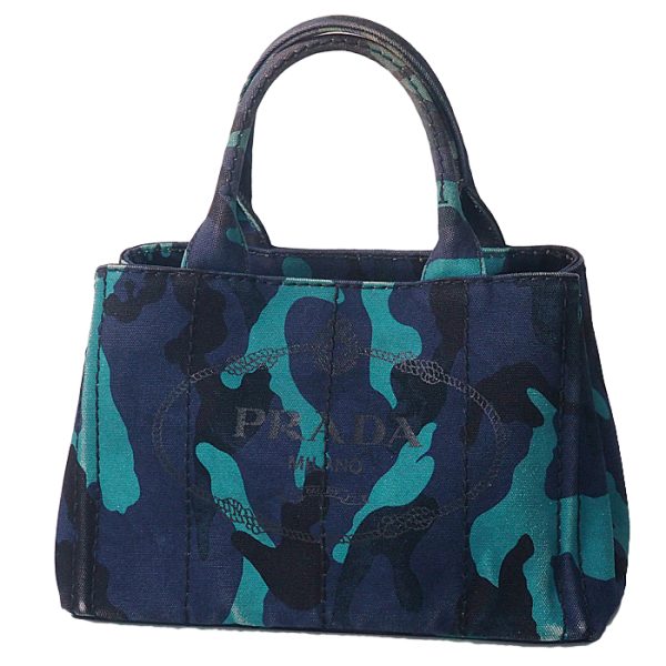 OLYMPUS DIGITAL CAMERA PRADA Canapa Mini camouflage tote bag